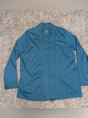 LL Bean Twin set women’s PL sea foam green 100% supima  cotton pockets casual